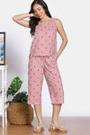 Zivame Loungewear Capri Set - Antique White — thumbnail 2